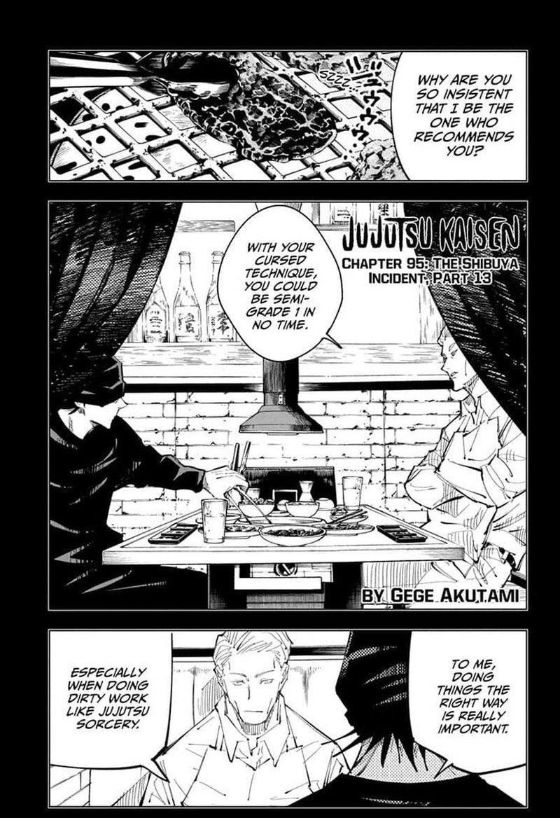 Jujutsu Kaisen Chapter 95 - Page 1