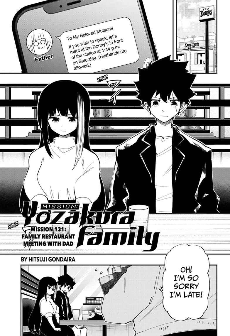 Mission: Yozakura Family Chapter 131 - Page 1