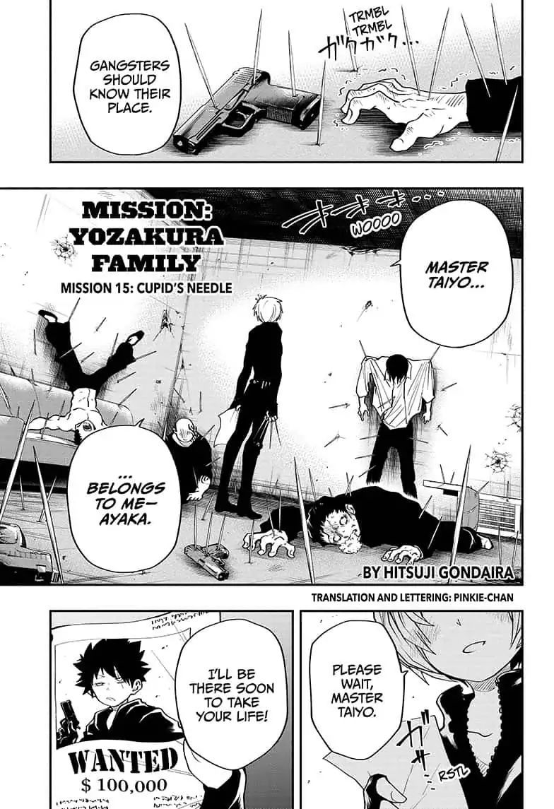 Mission: Yozakura Family Chapter 15 - Page 1