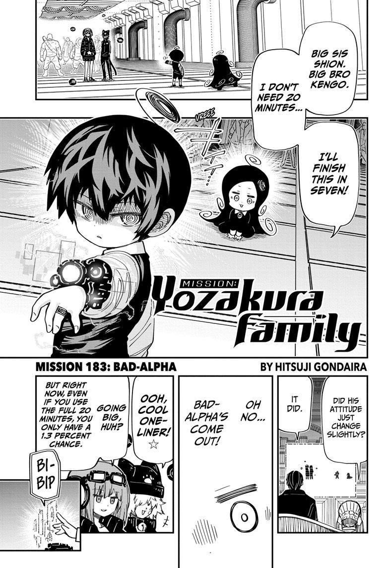 Mission: Yozakura Family Chapter 183 - Page 1