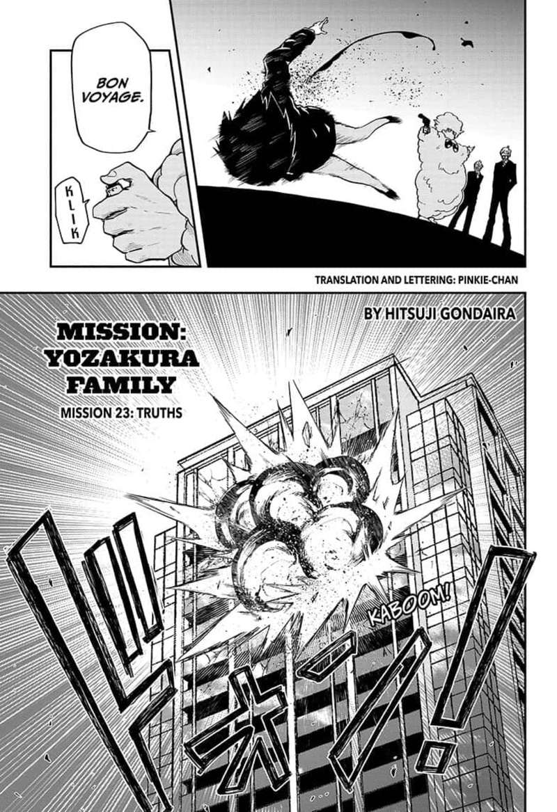 Mission: Yozakura Family Chapter 23 - Page 1