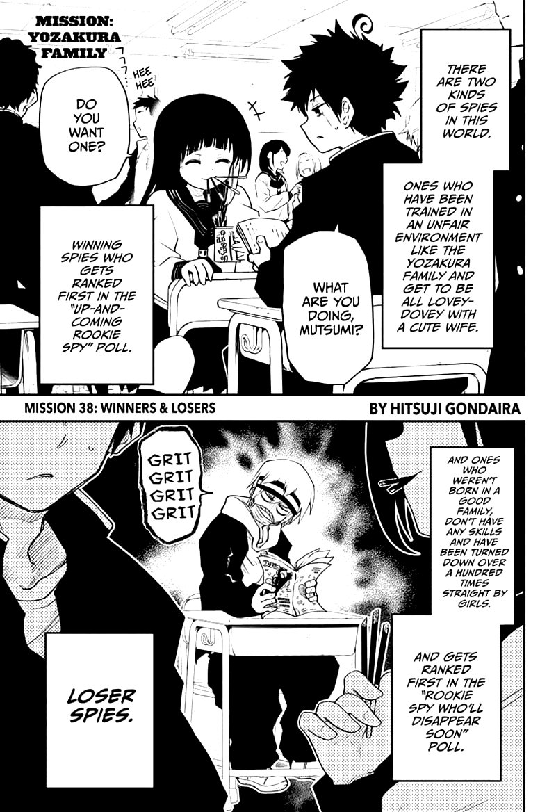 Mission: Yozakura Family Chapter 38 - Page 1