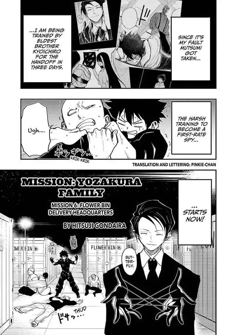 Mission: Yozakura Family Chapter 6 - Page 1