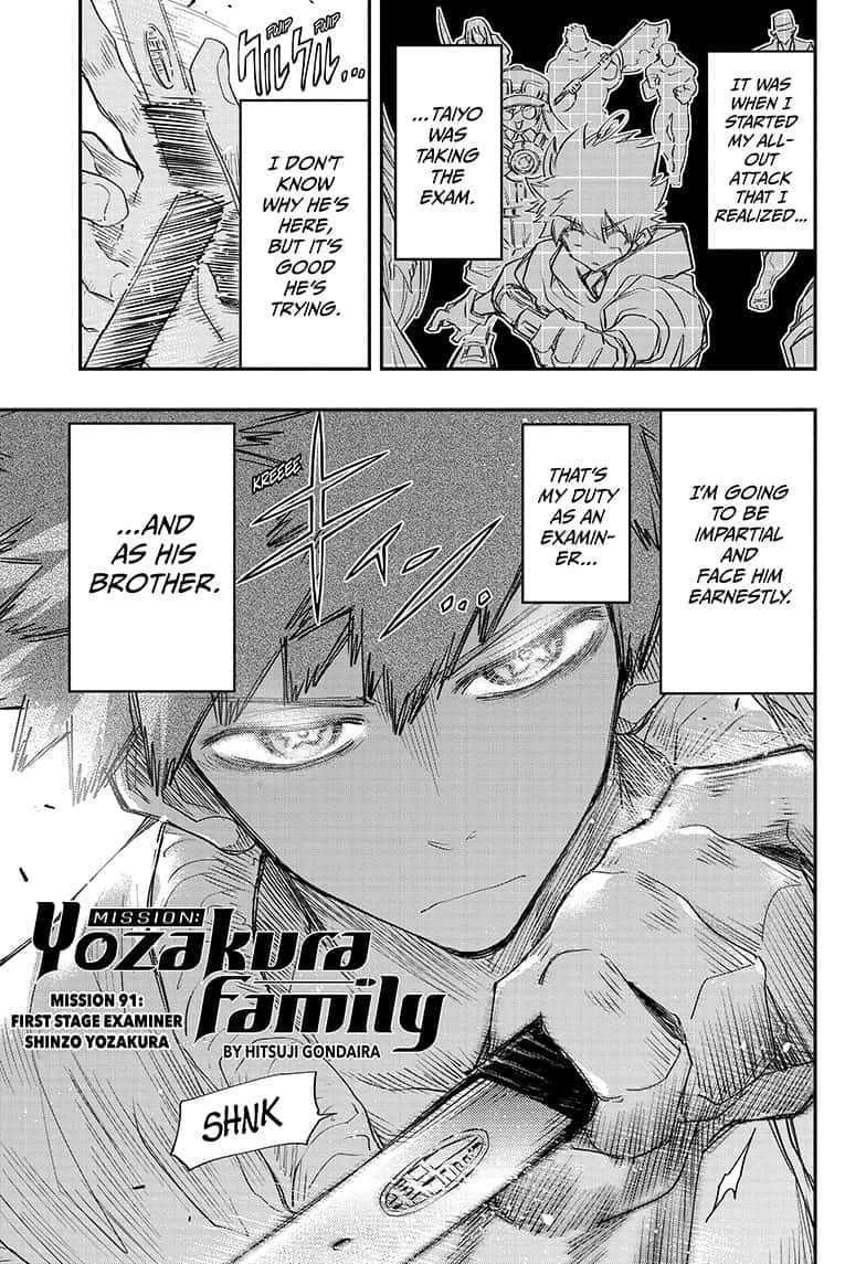 Mission: Yozakura Family Chapter 91 - Page 1