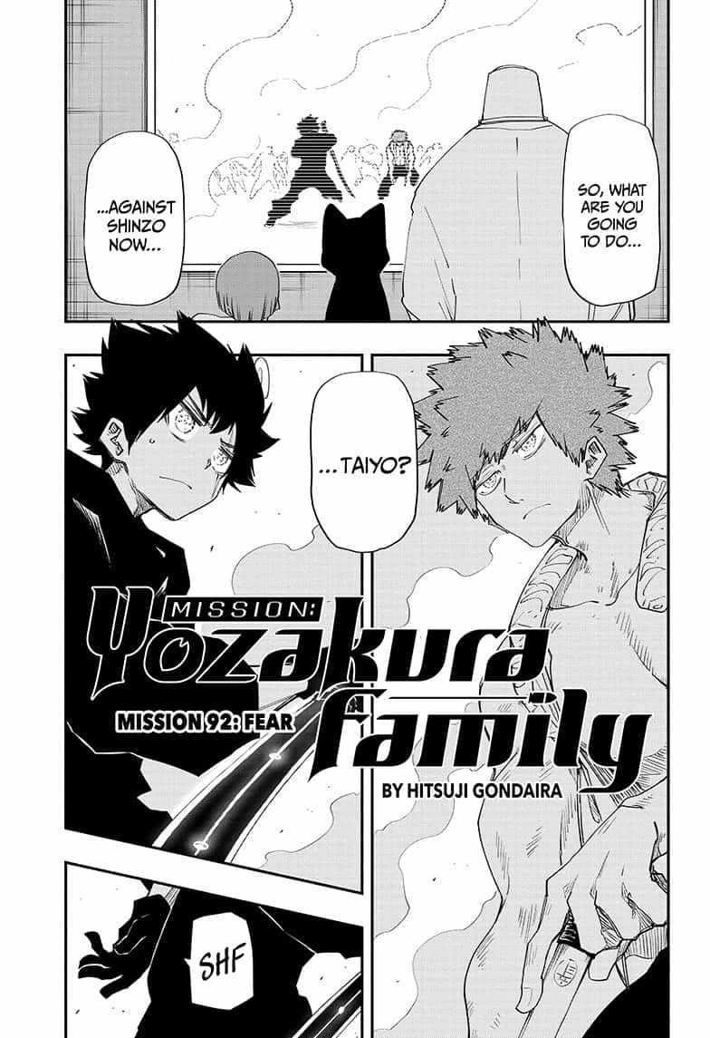 Mission: Yozakura Family Chapter 92 - Page 1