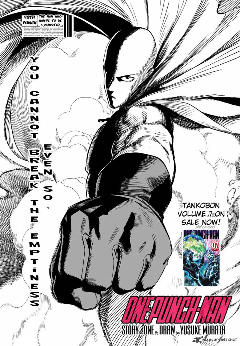 One Punch Man Chapter 40 - Page 2