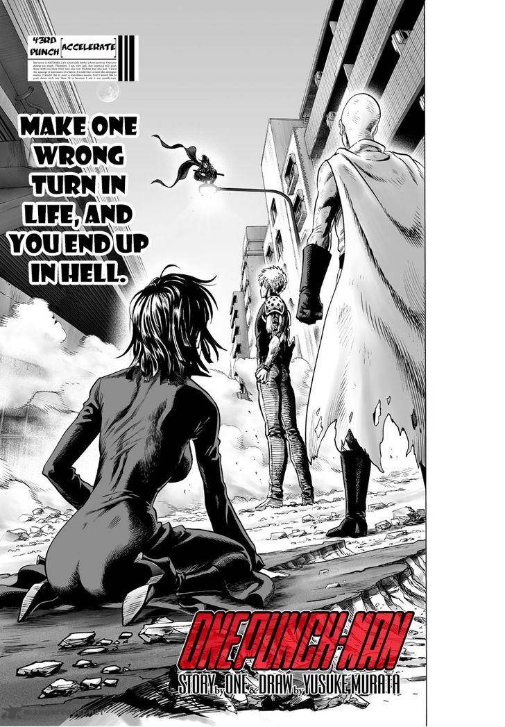 One Punch Man Chapter 63 - Page 1