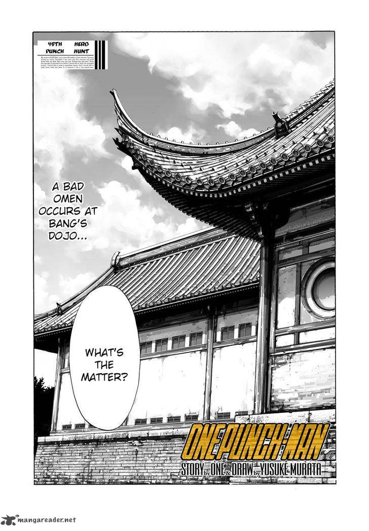 One Punch Man Chapter 70 - Page 1