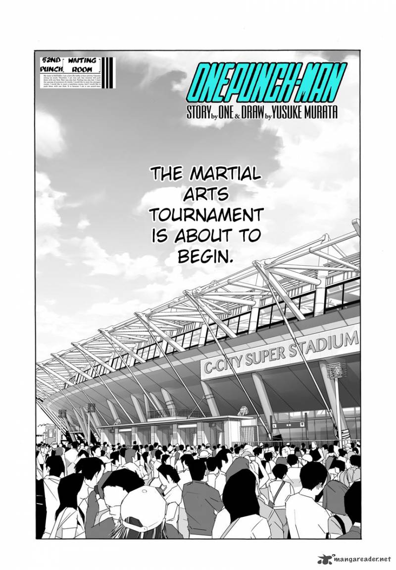 One Punch Man Chapter 80 - Page 1