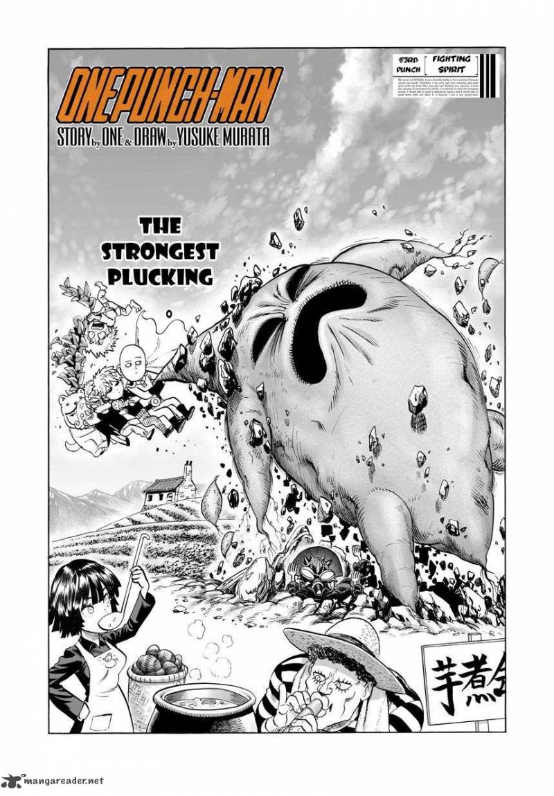 One Punch Man Chapter 83 - Page 1