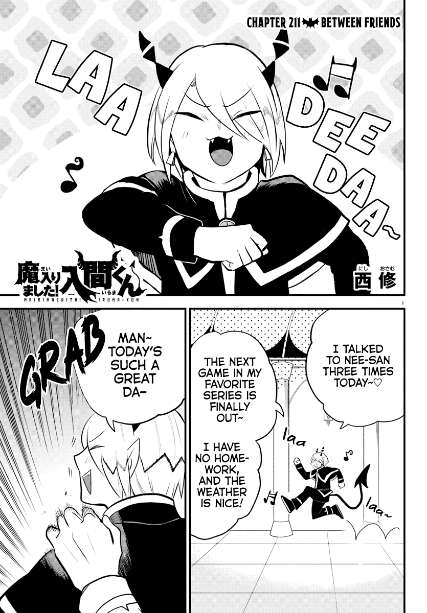 Mairimashita! Iruma-kun Chapter 211 - Page 1