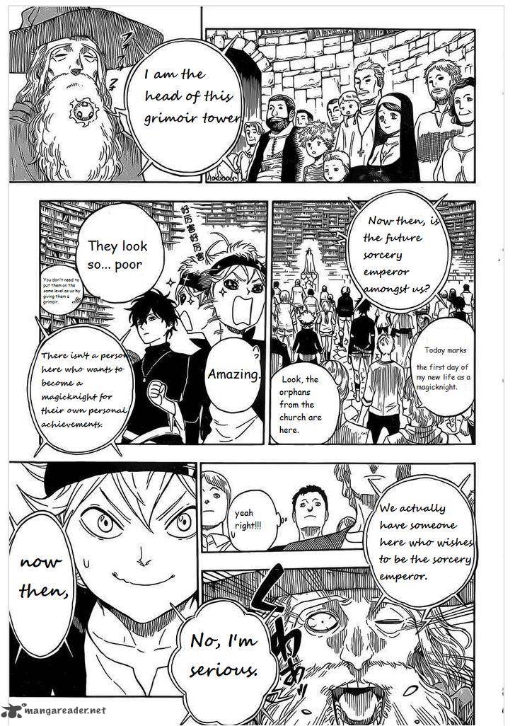 Black Clover Chapter 1 - Page 21