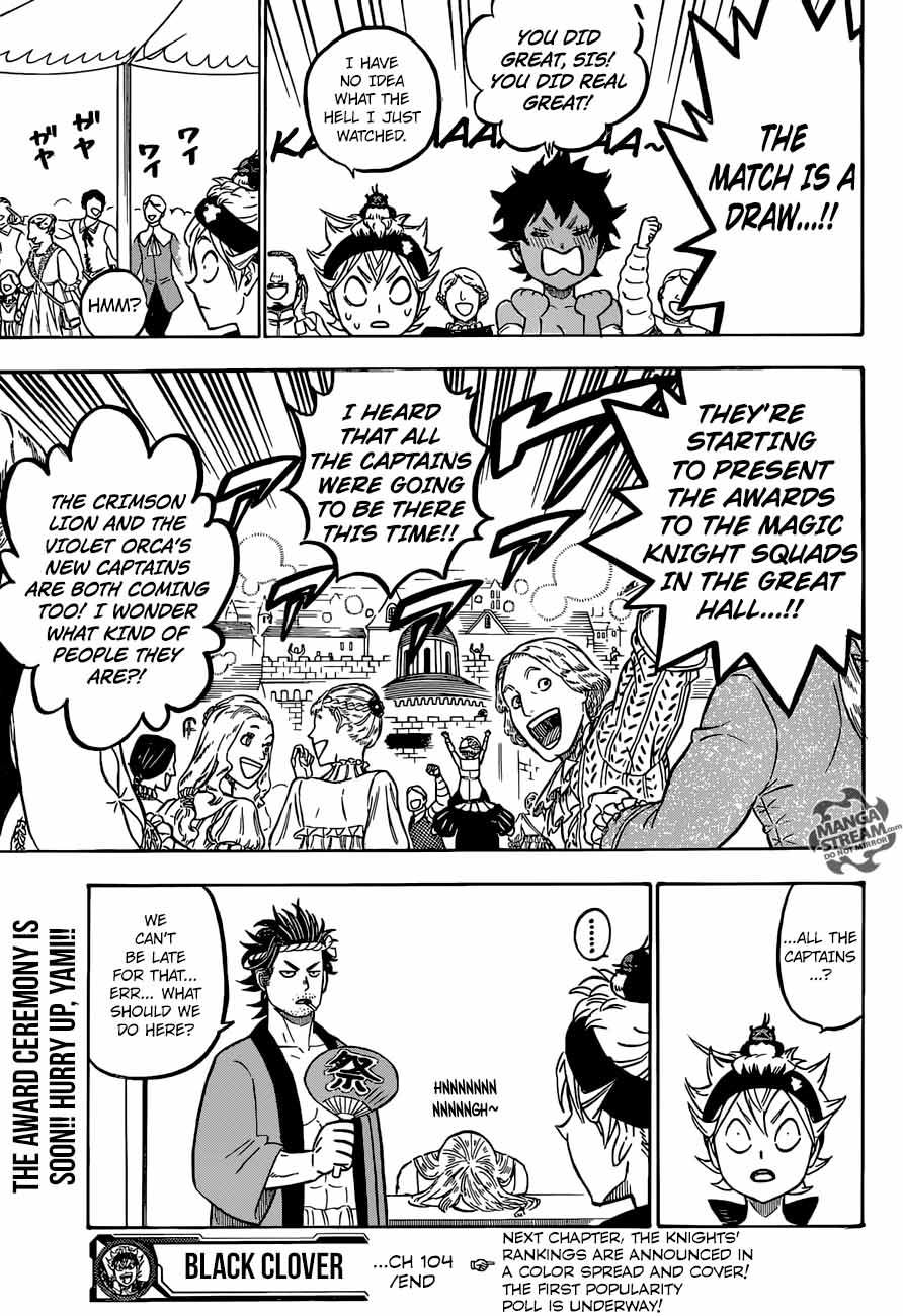 Black Clover Chapter 104 - Page 17