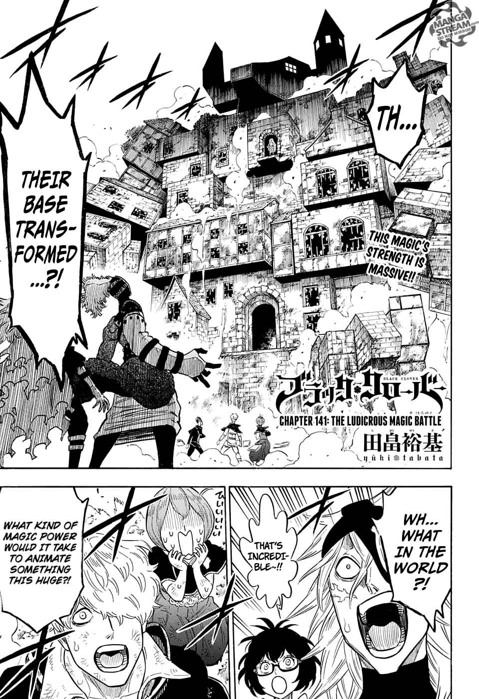 Black Clover Chapter 141 - Page 1