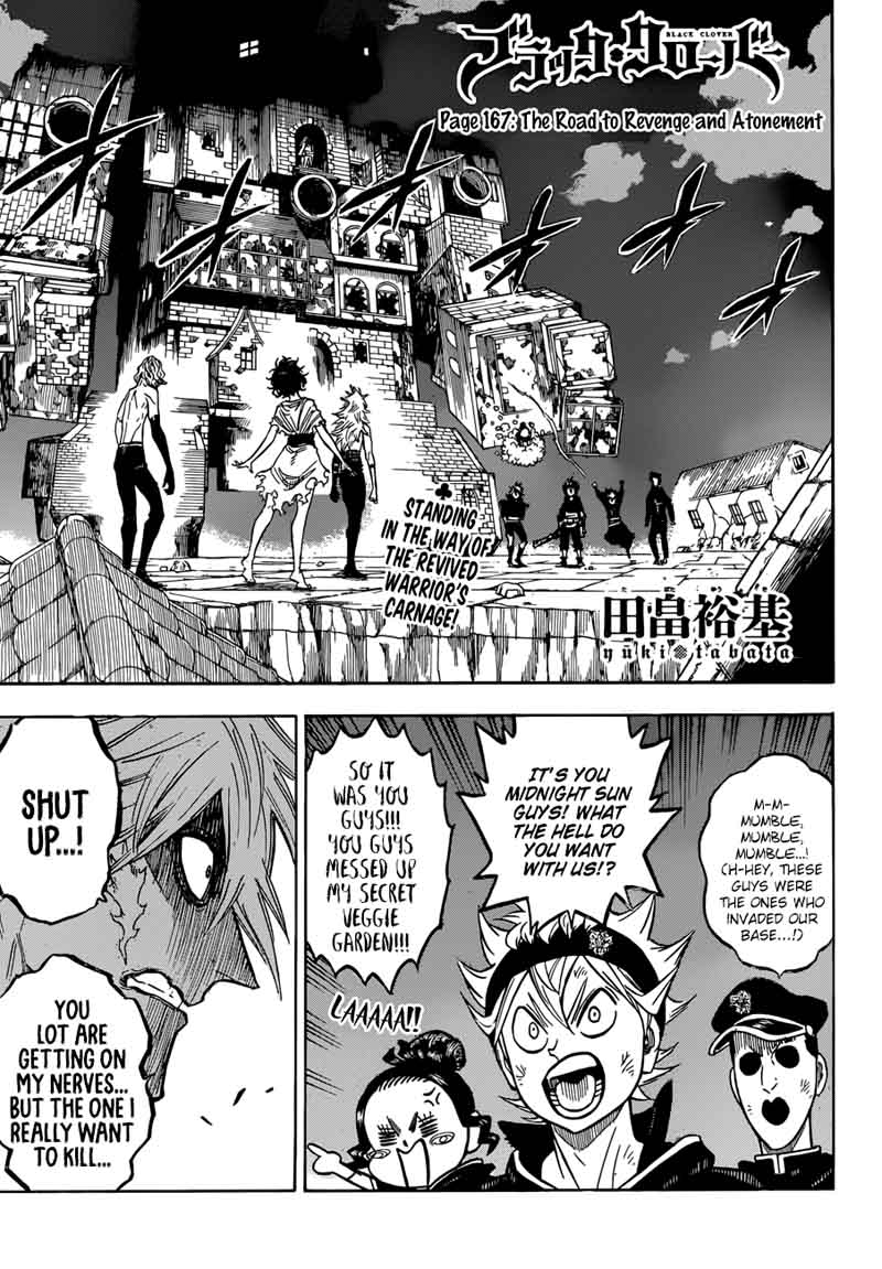 Black Clover Chapter 167 - Page 1