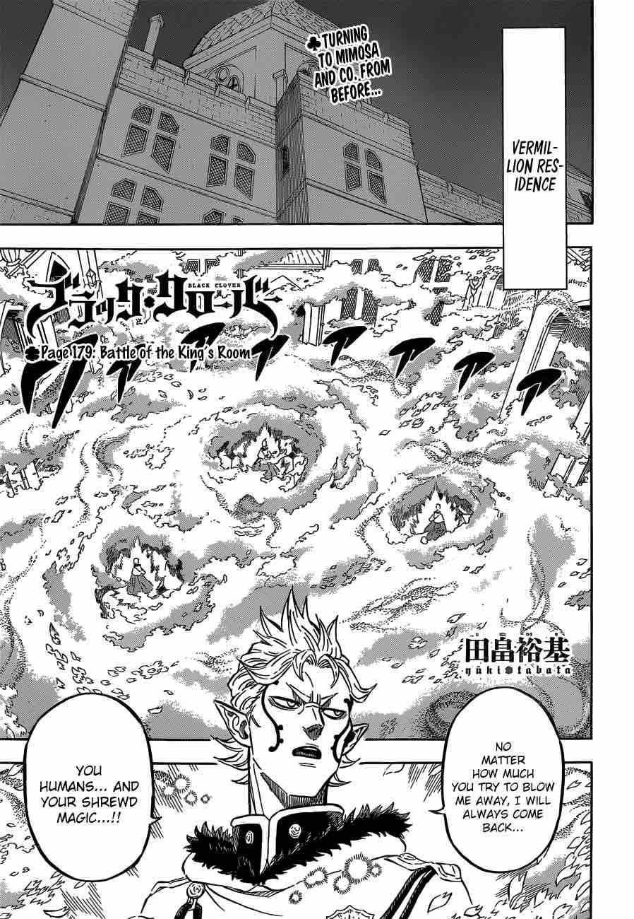 Black Clover Chapter 179 - Page 1