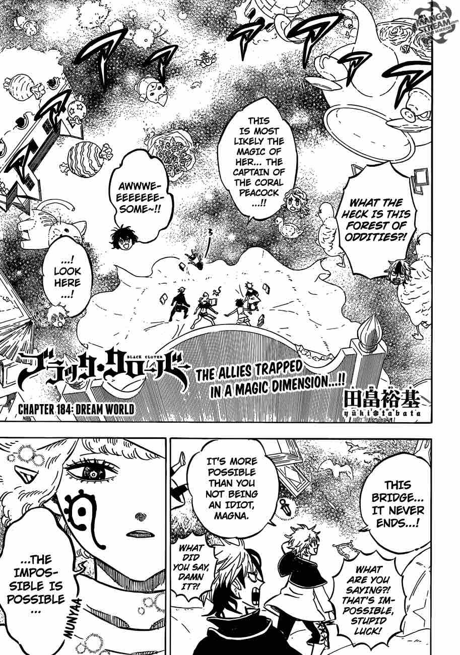 Black Clover Chapter 184 - Page 1