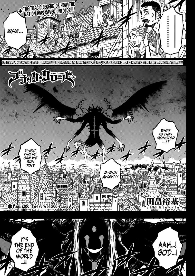 Black Clover Chapter 205 - Page 1