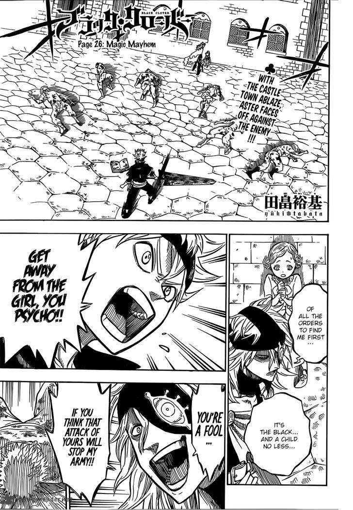 Black Clover Chapter 26 - Page 2