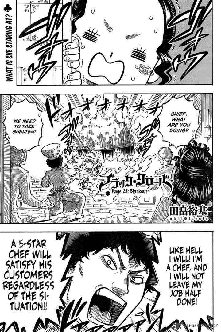 Black Clover Chapter 28 - Page 1