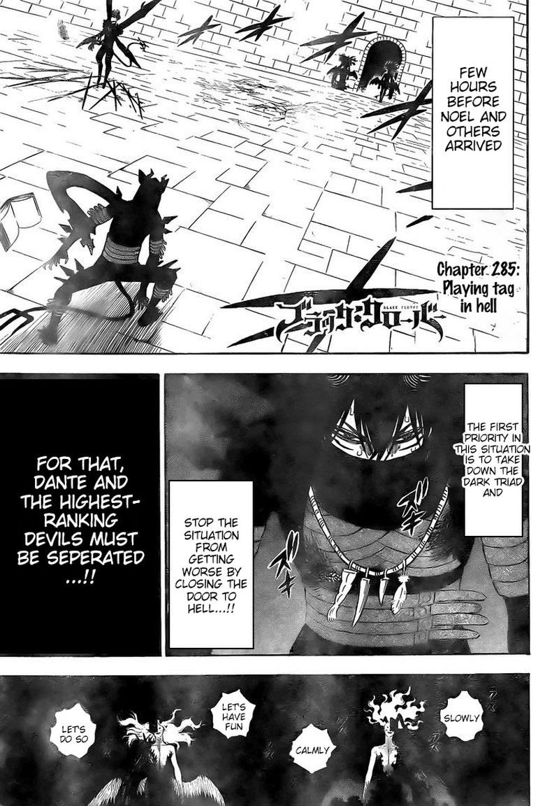 Black Clover Chapter 285 - Page 1