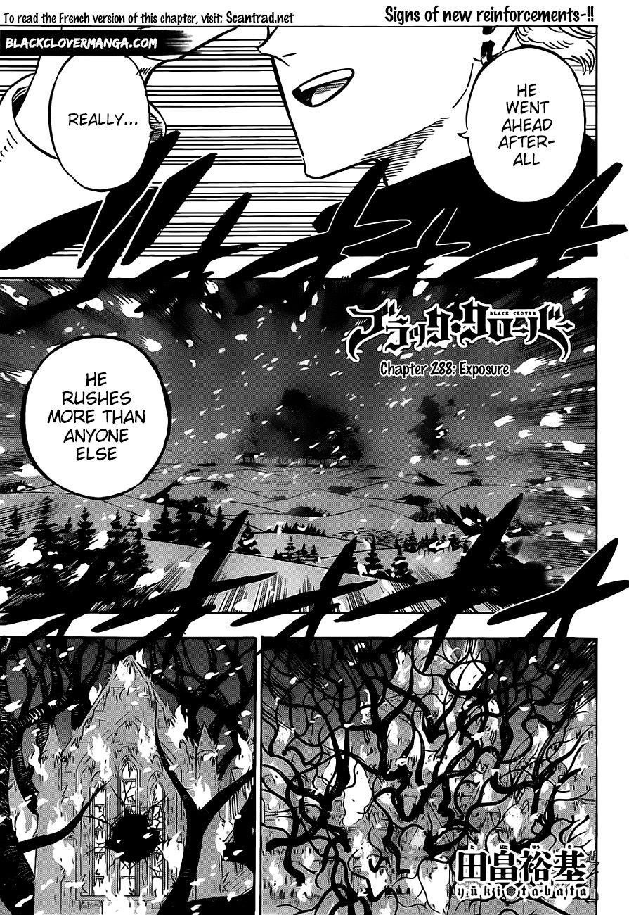 Black Clover Chapter 288 - Page 1