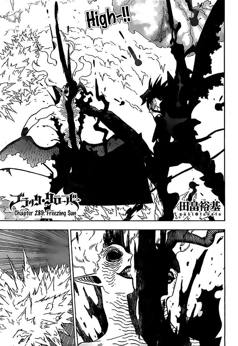 Black Clover Chapter 289 - Page 1