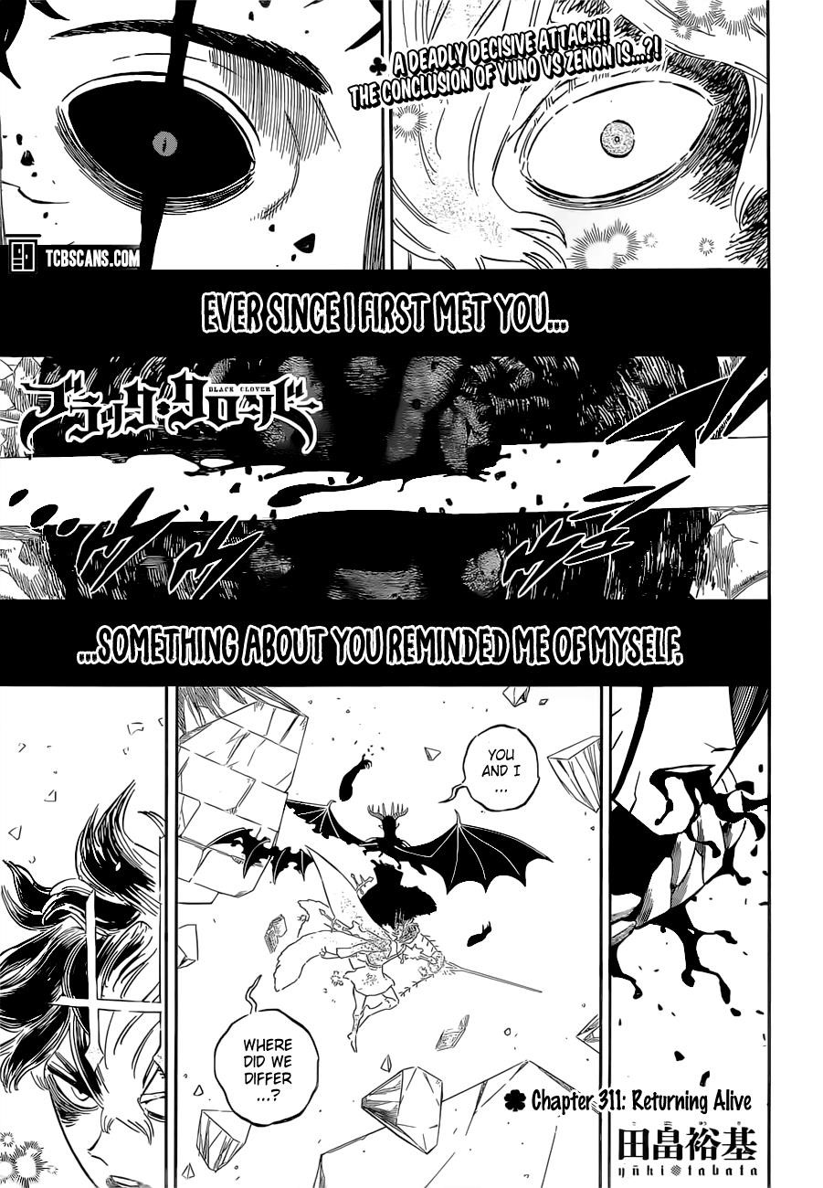 Black Clover Chapter 311 - Page 1