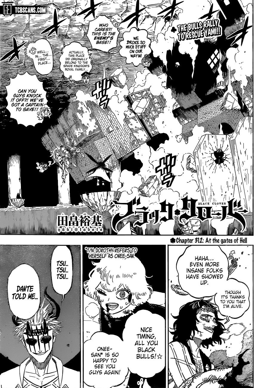 Black Clover Chapter 312 - Page 1