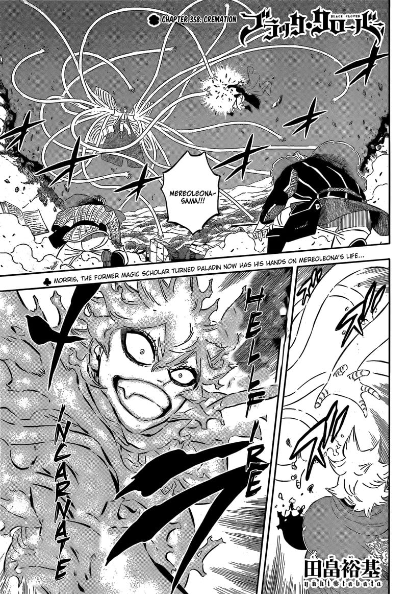 Black Clover Chapter 358 - Page 1