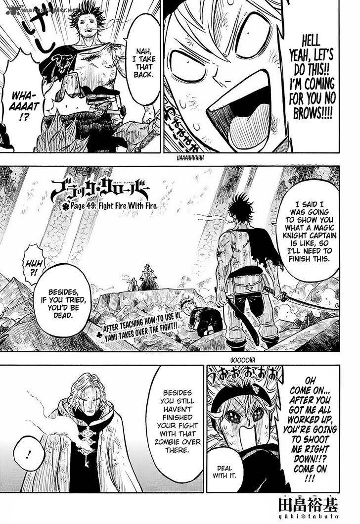 Black Clover Chapter 49 - Page 1