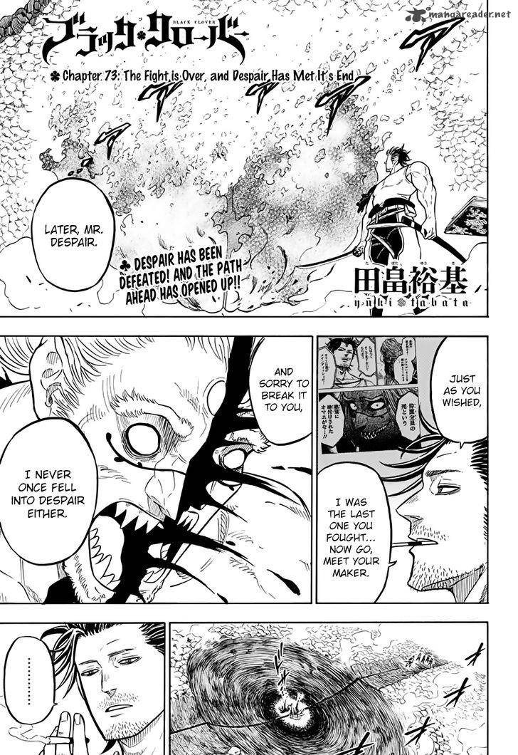 Black Clover Chapter 73 - Page 2