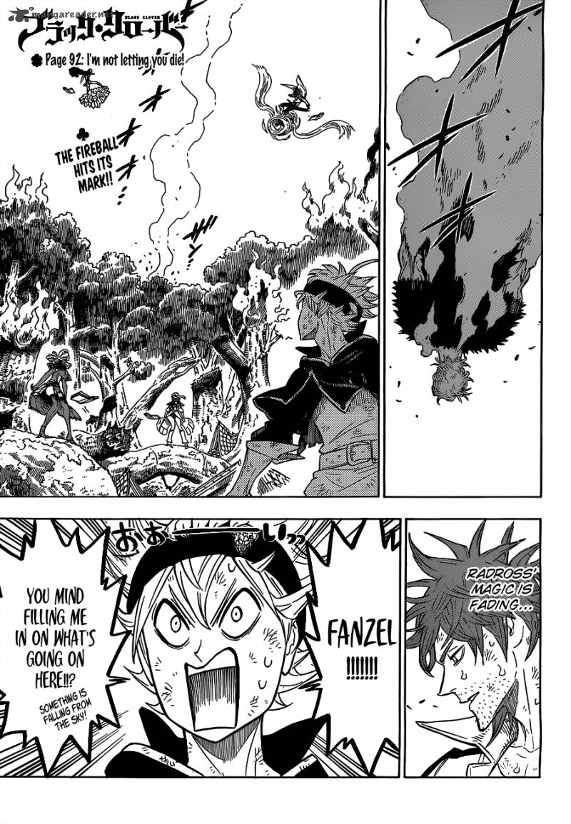 Black Clover Chapter 92 - Page 1