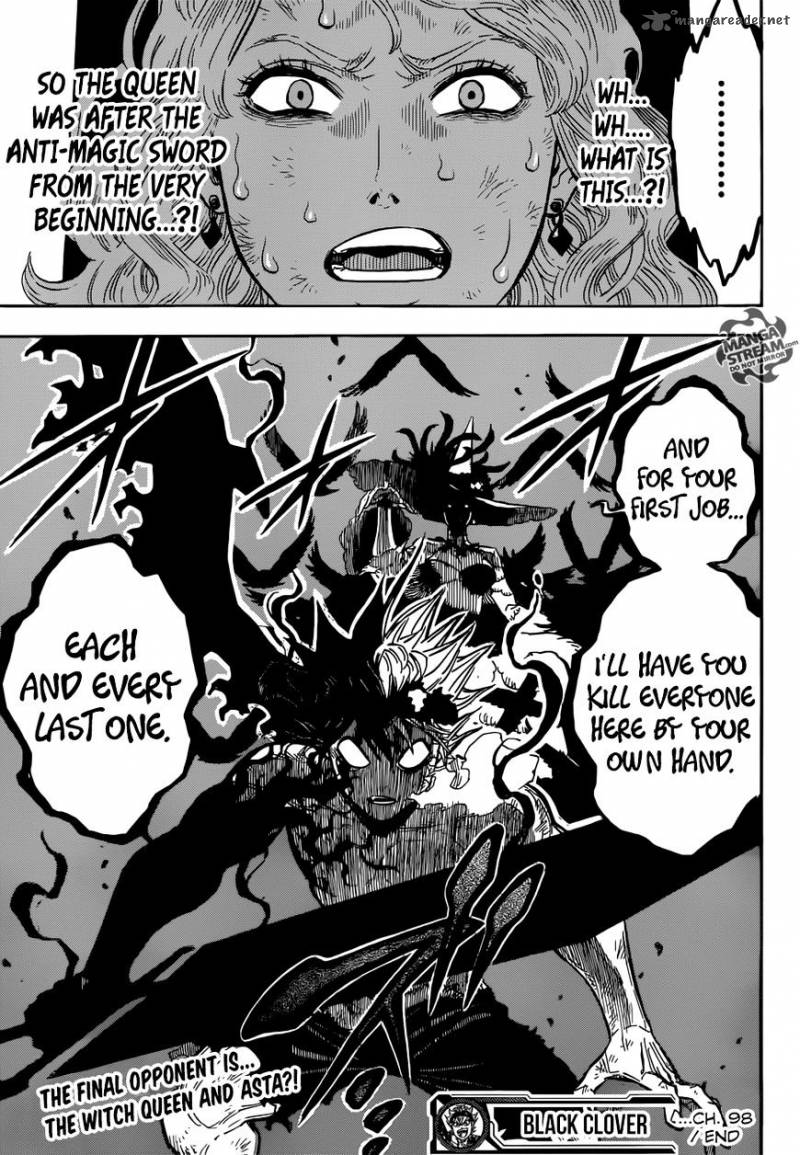 Black Clover Chapter 98 - Page 18