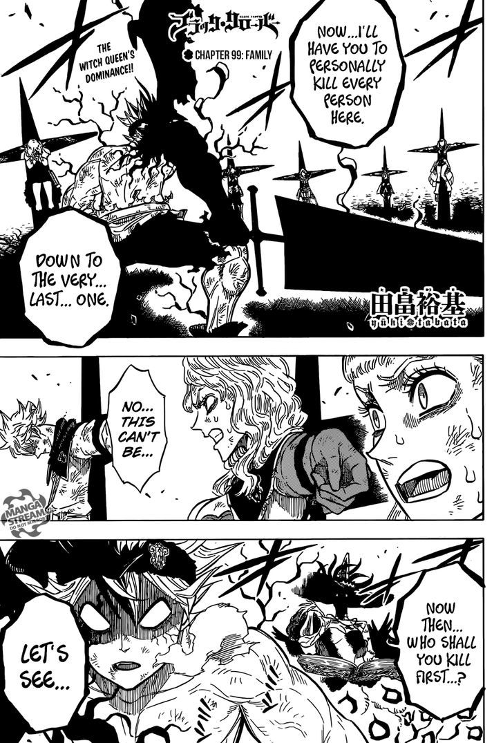 Black Clover Chapter 99 - Page 1