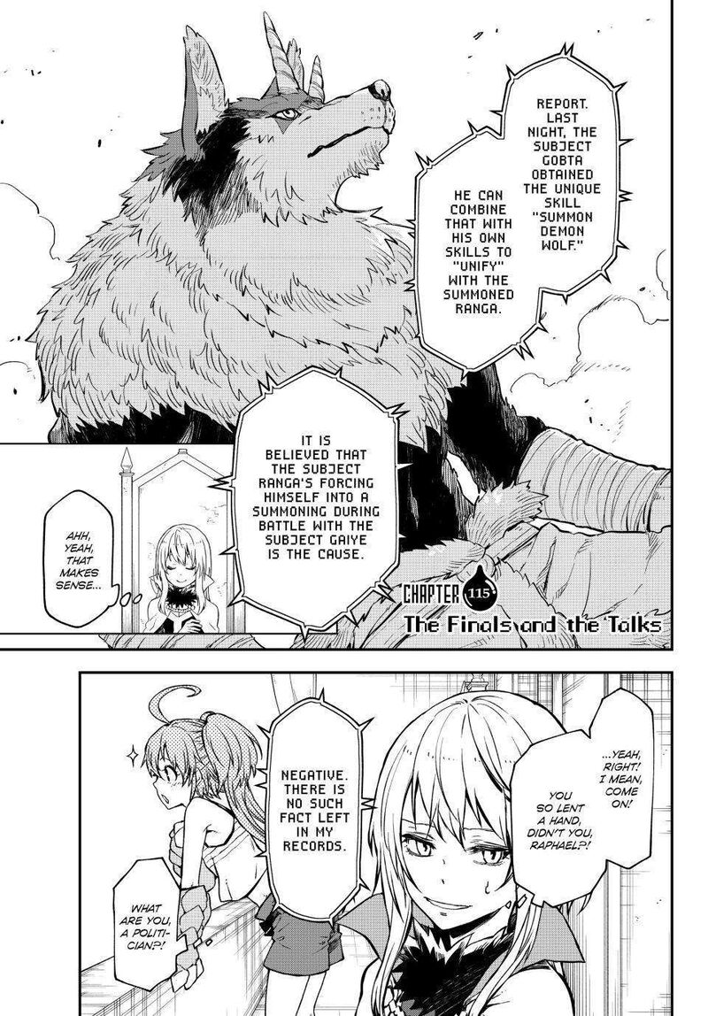 Tensei Shitara Slime Datta Ken Chapter 115 - Page 1