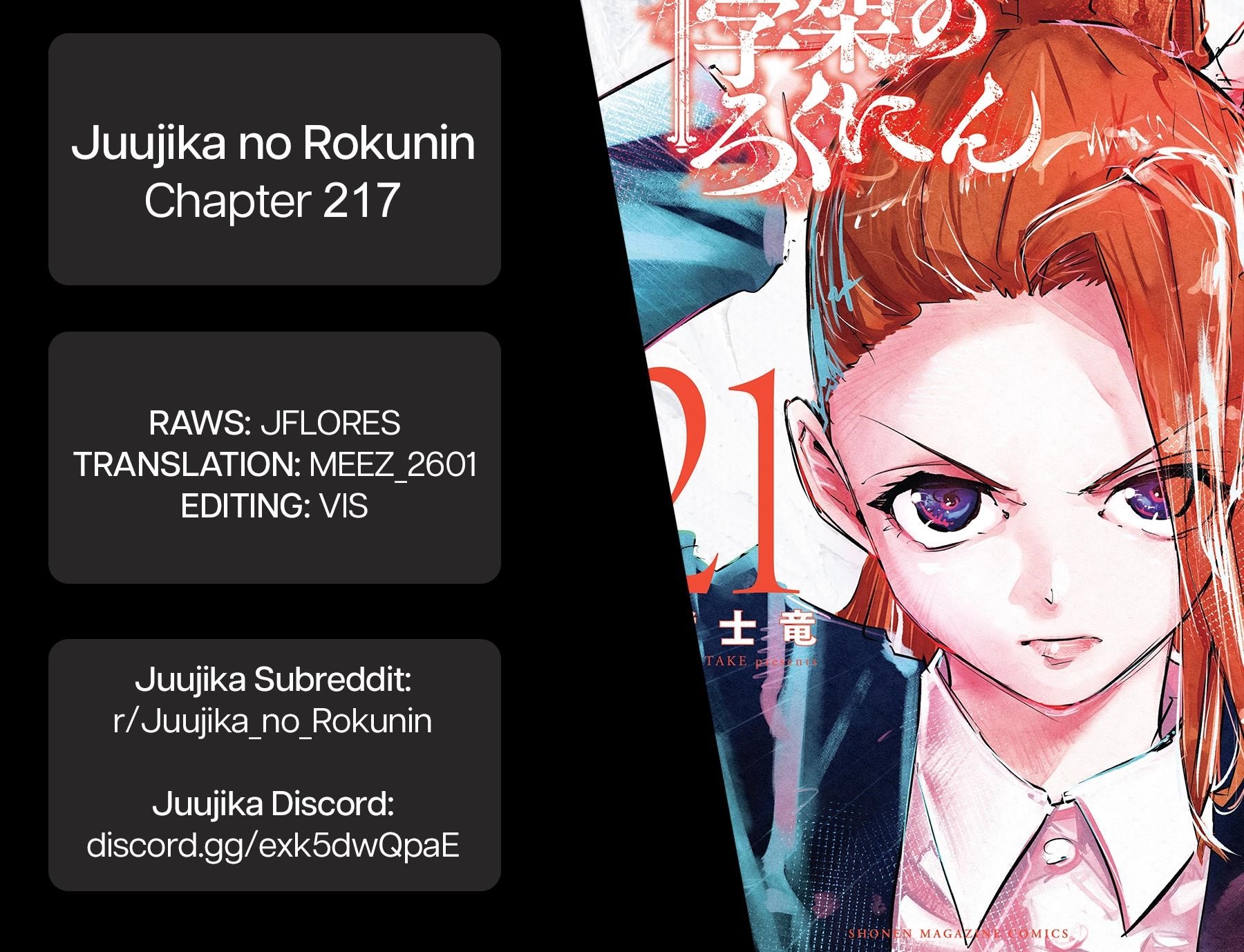 Juujika no Rokunin Chapter 217 - Page 20