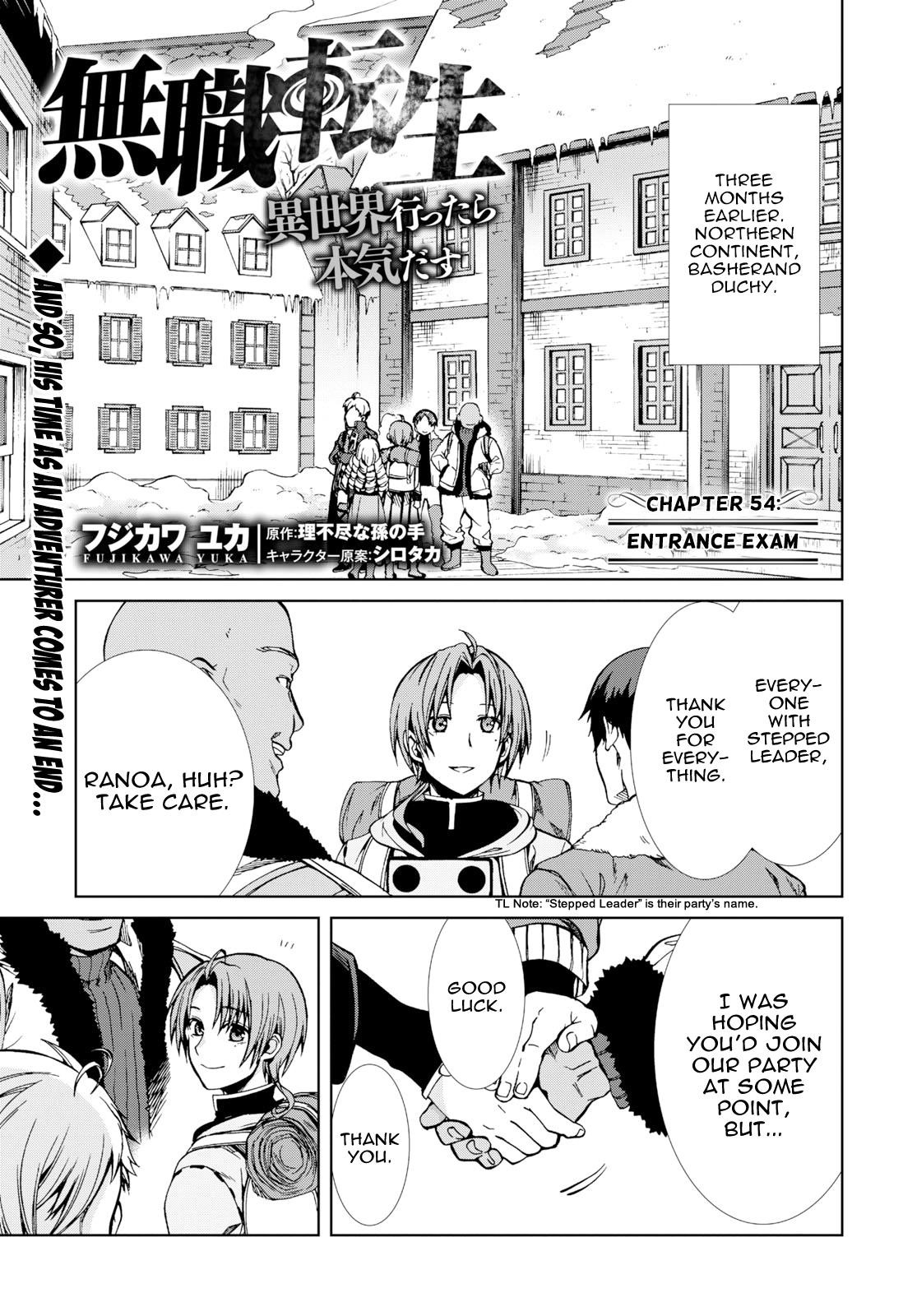 Mushoku Tensei – Isekai Ittara Honki Dasu Chapter 54 - Page 1