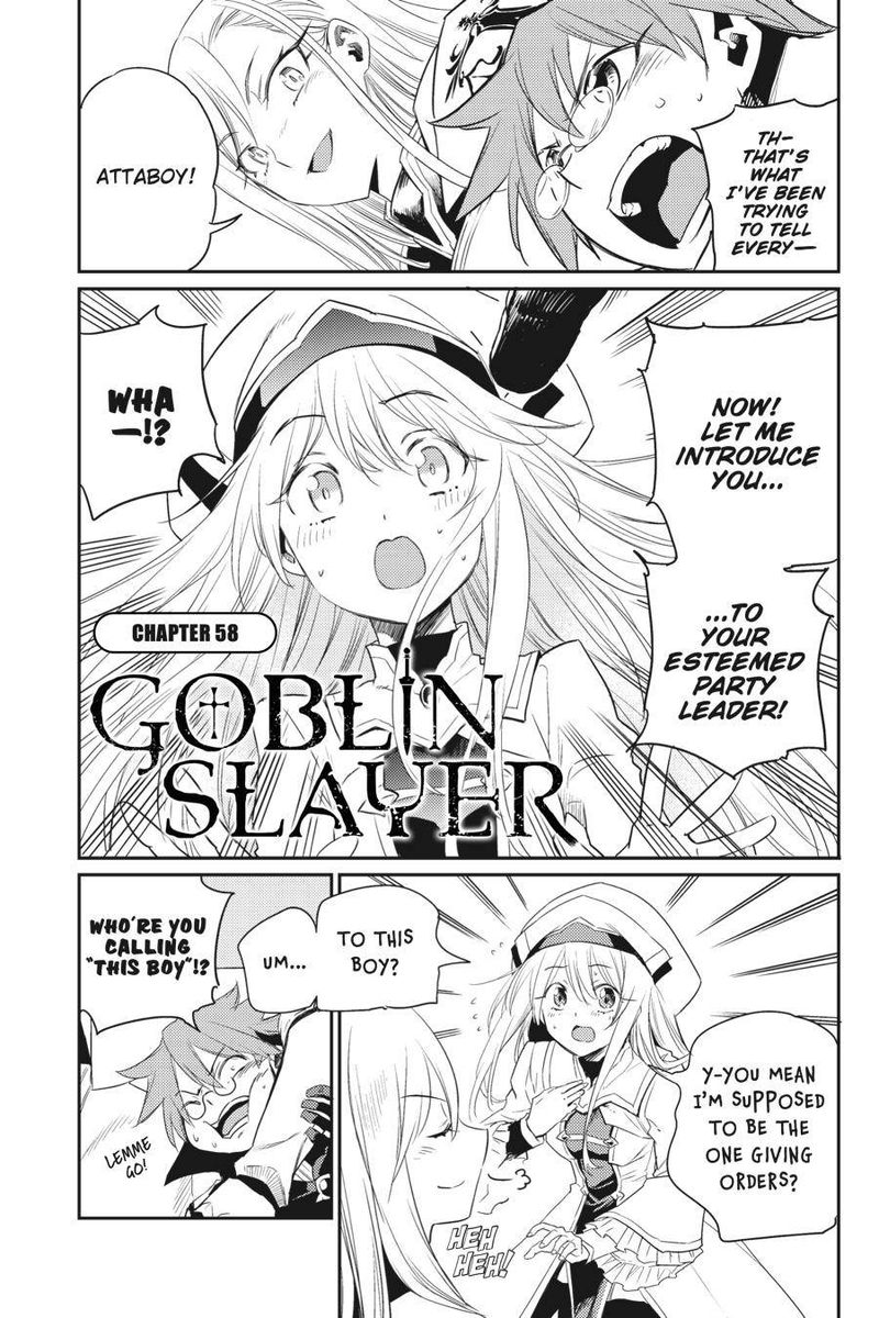 GOBLIN SLAYER Chapter 58 - Page 1