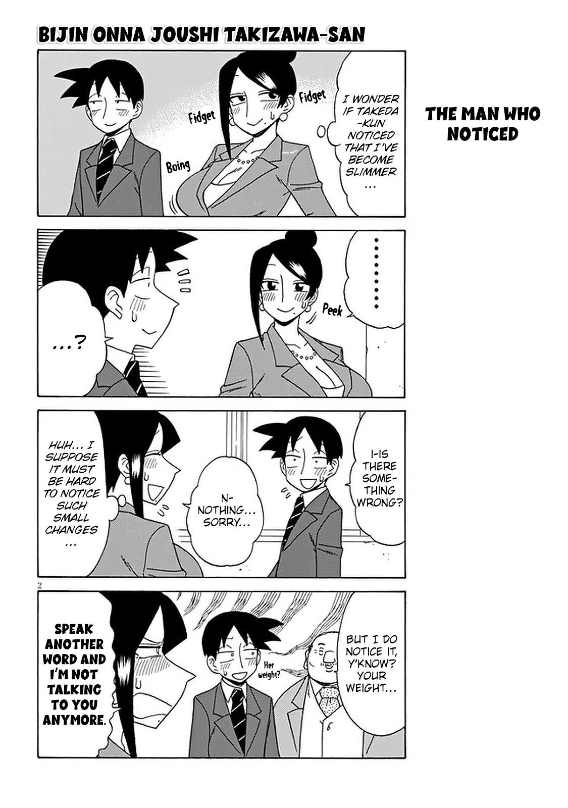 Bijin Onna Joushi Takizawa-San Chapter 112 - Page 2