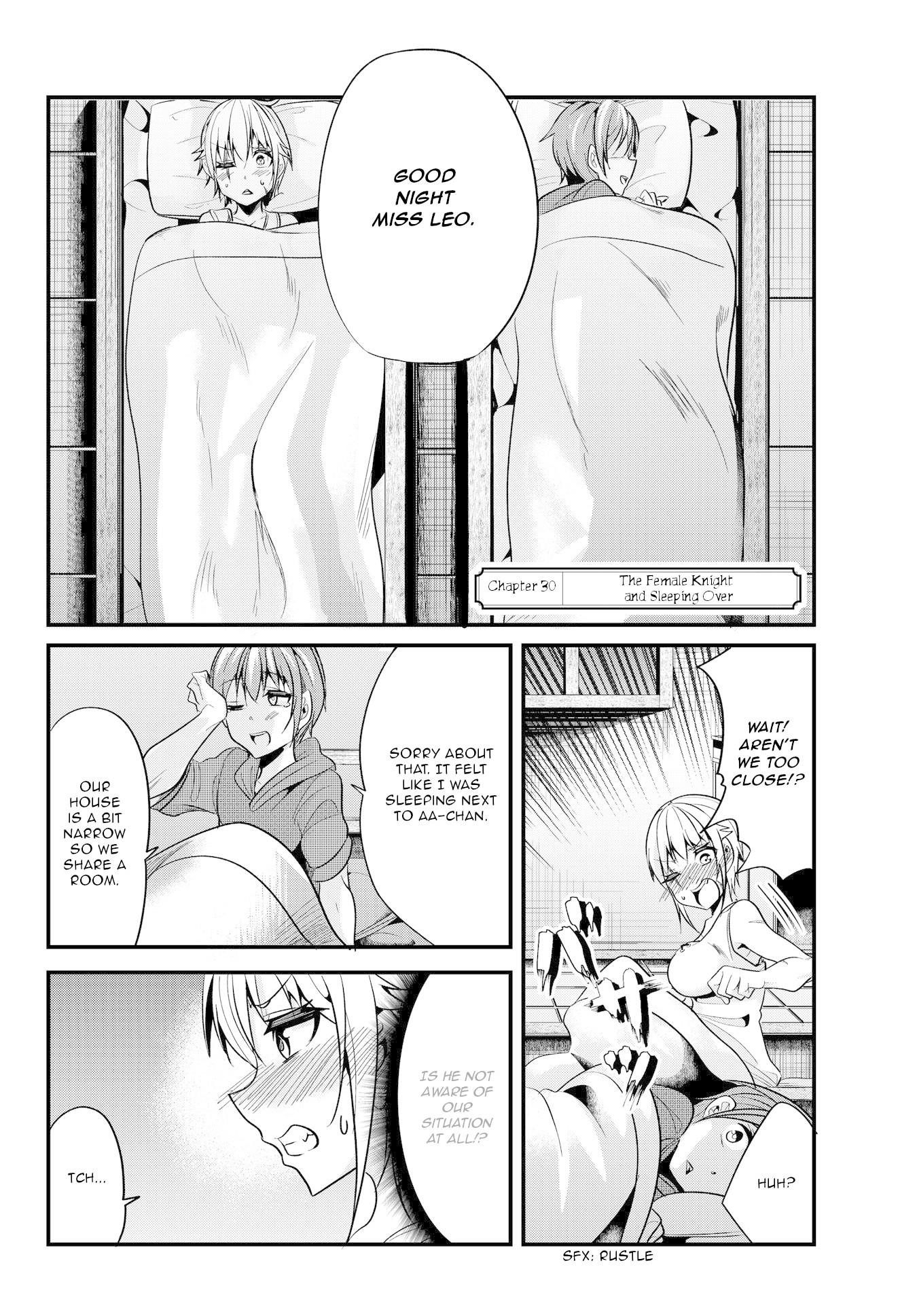 A Story About Treating A Female Knight Who Has Never Been Treated As A Woman As A Woman Chapter 30 - Page 2