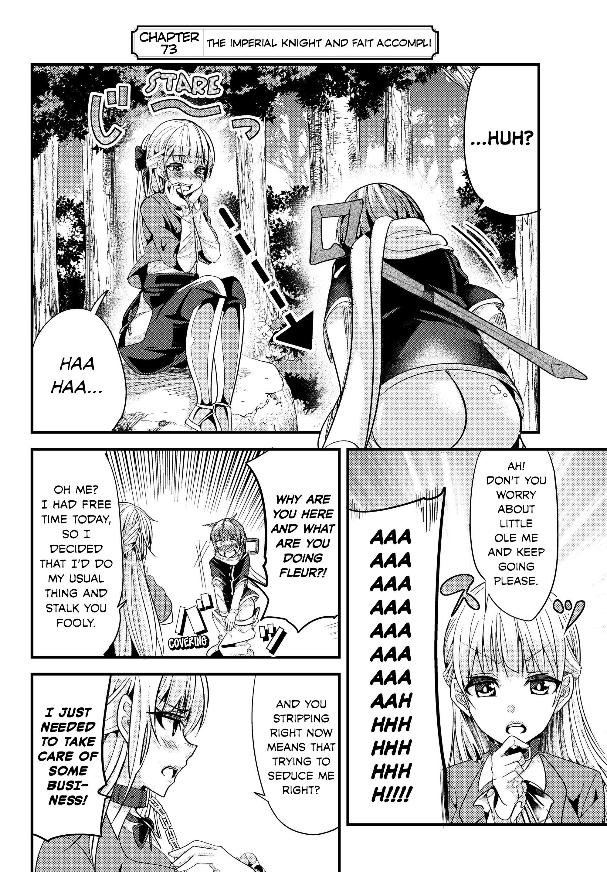 A Story About Treating A Female Knight Who Has Never Been Treated As A Woman As A Woman Chapter 73 - Page 2