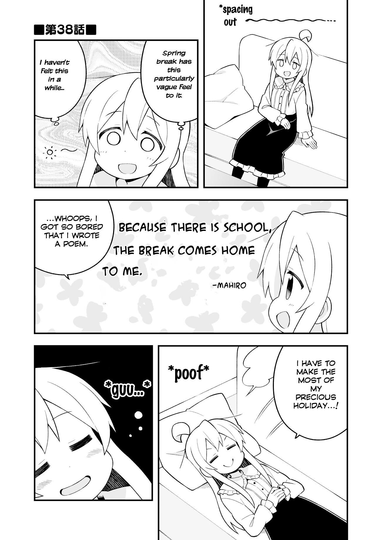 Onii-Chan Is Done For Chapter 38 - Page 1