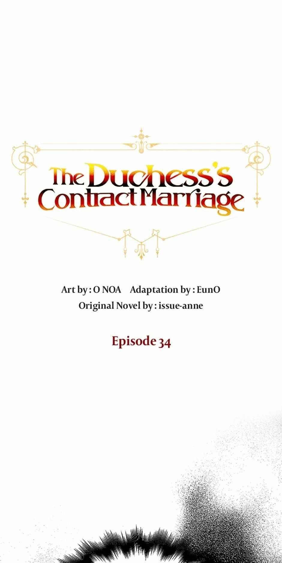 The Duke of Ashleyan’s Contractual Marriage Chapter 34 - Page 1