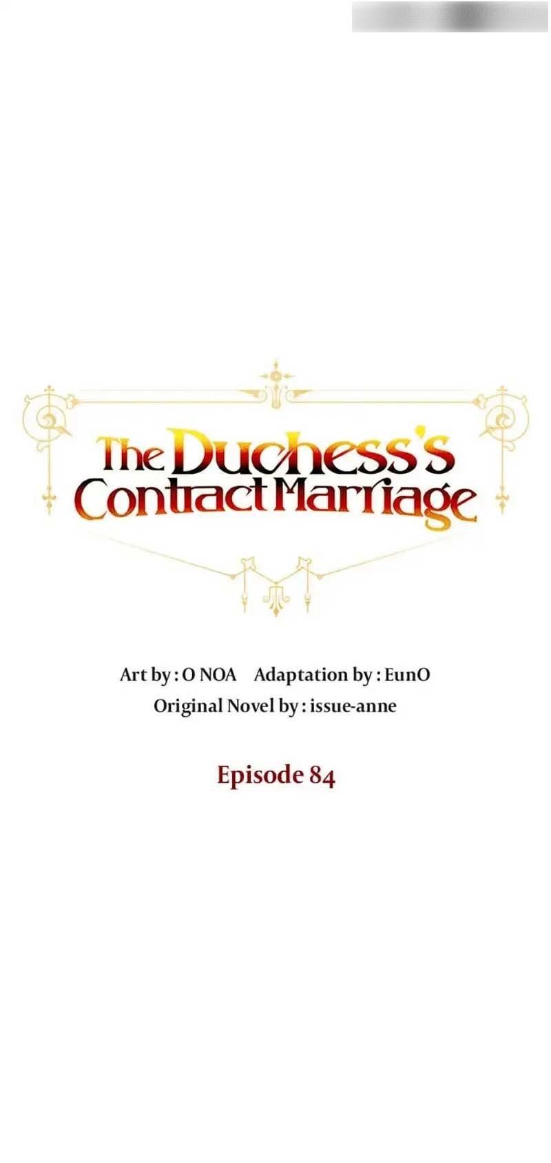 The Duke of Ashleyan’s Contractual Marriage Chapter 84 - Page 1