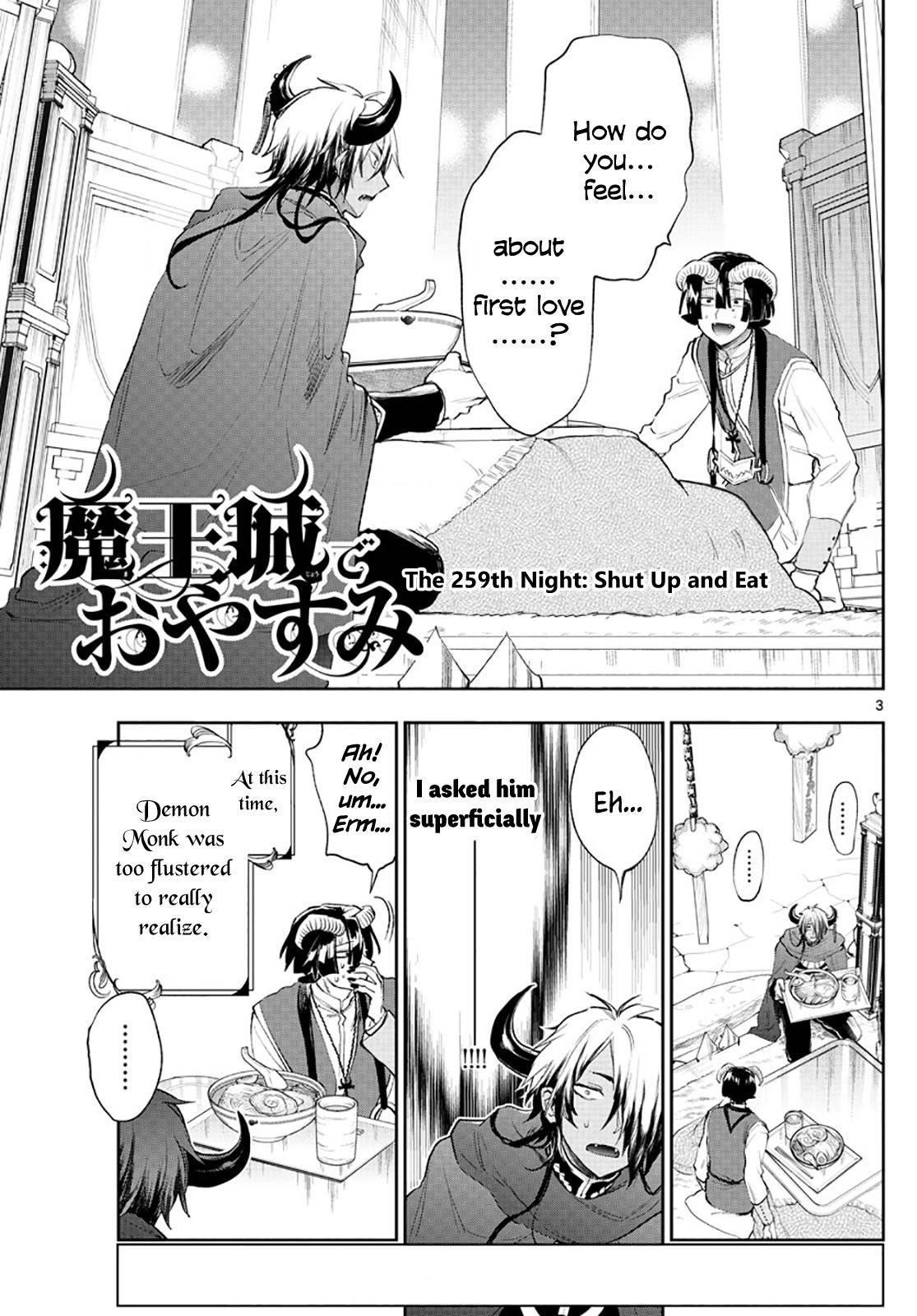 Maou-jou de Oyasumi Chapter 259 - Page 3