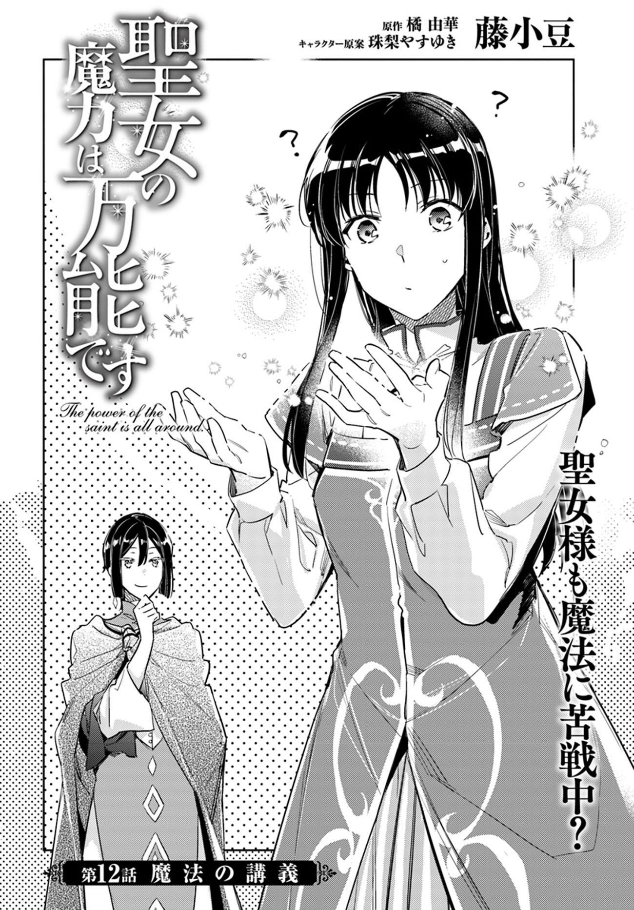 Seijo No Maryoku Wa Bannou Desu Chapter 12.1 - Page 2