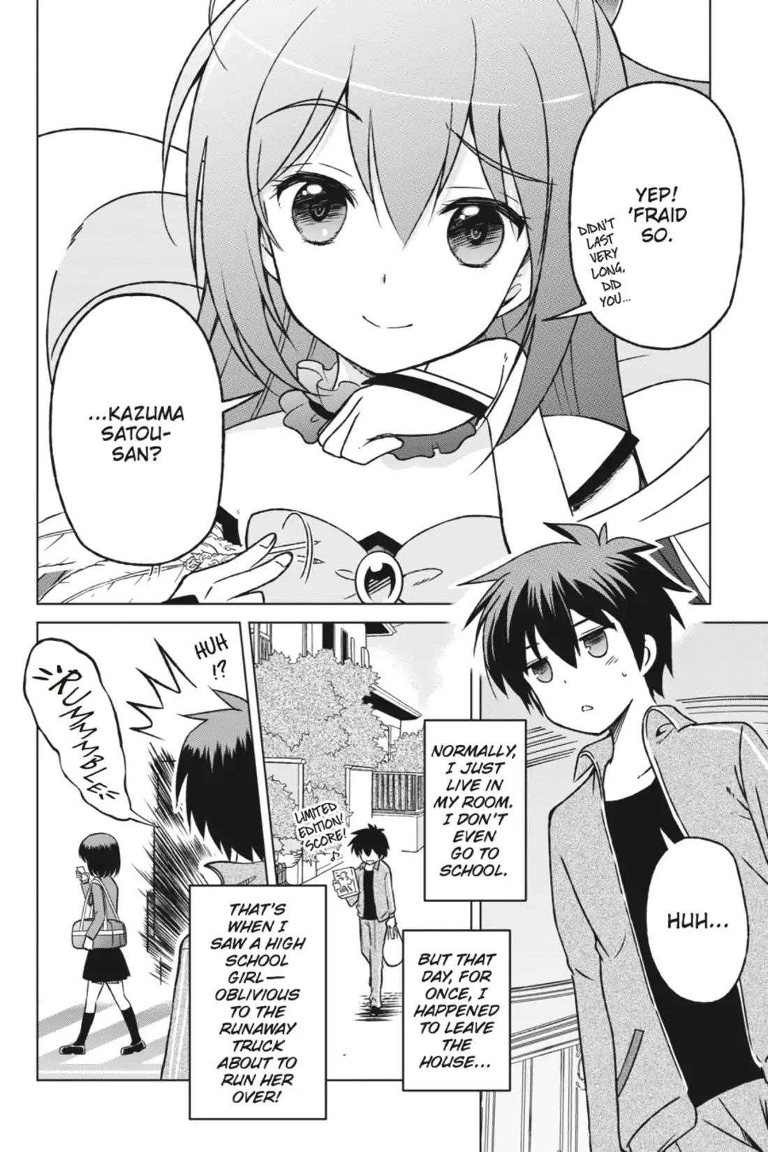 Kono Subarashii Sekai ni Shukufuku o! Chapter 1 - Page 10