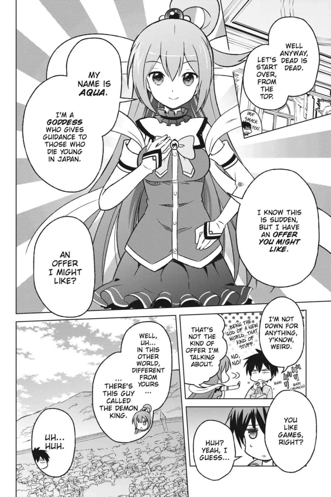 Kono Subarashii Sekai ni Shukufuku o! Chapter 1 - Page 14