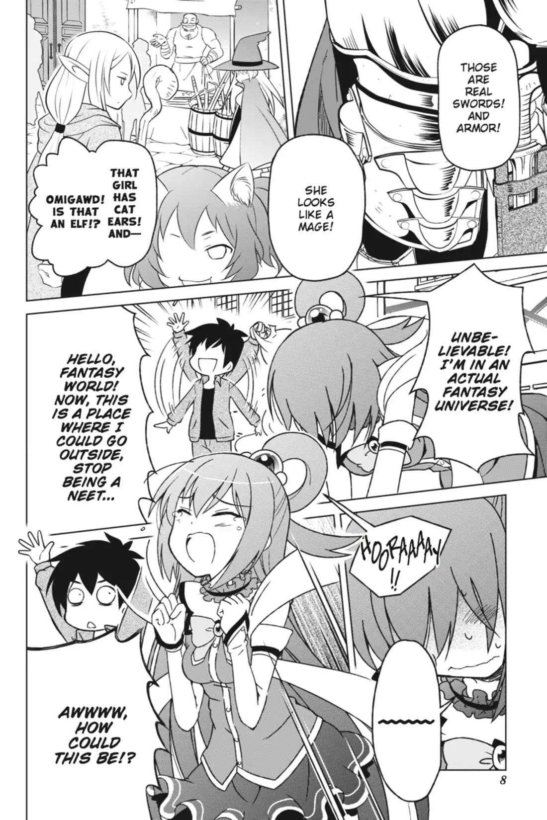 Kono Subarashii Sekai ni Shukufuku o! Chapter 1 - Page 8